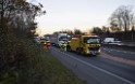 VU LKW A 4 Rich Aachen hinter Rodenkirchener Bruecke P01